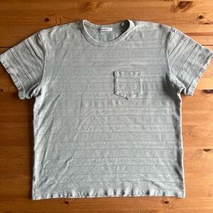 Buck Mason Men’s Vintage Jacquard Pocket T Shirt